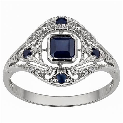 ebay sapphire ring|vintage sapphire ring for sale.